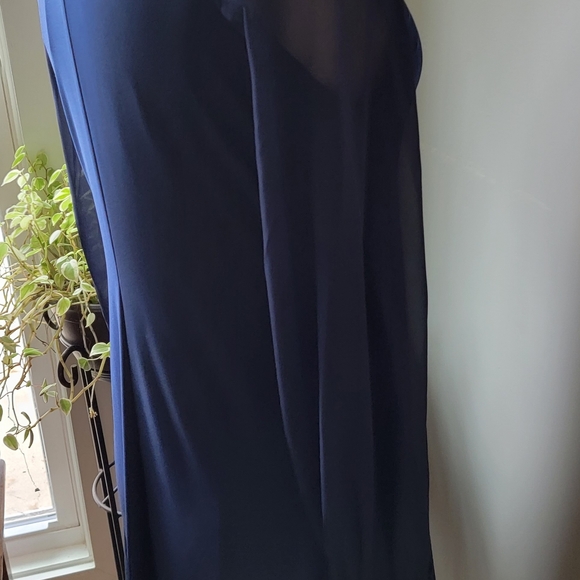 MSK Navy Blue Dress NWT - Picture 3 of 5